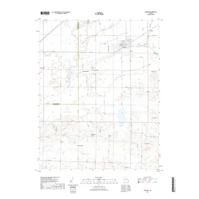2017 Map of Advance, 2017 Print