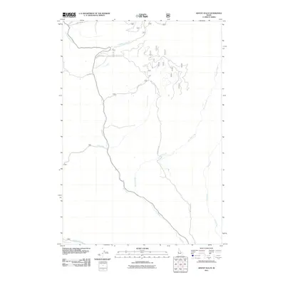2011 Map of Advent Gulch, 2011 Print