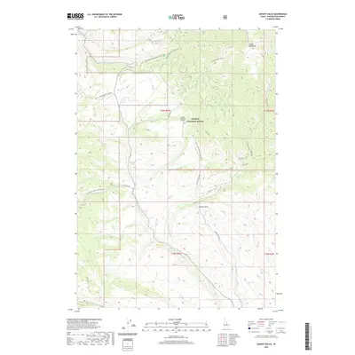 2020 Map of Advent Gulch, 2020 Print