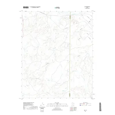 2019 Map of Ady, 2019 Print