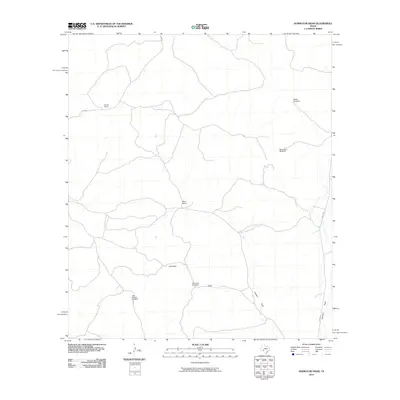 2010 Map of Aermotor Draw, 2010 Print