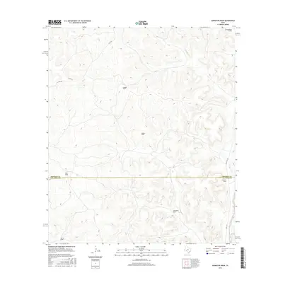 2016 Map of Aermotor Draw, 2016 Print