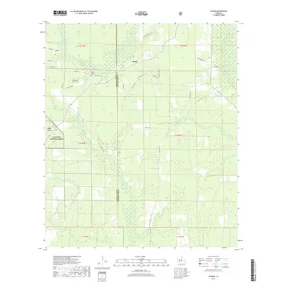 2018 Map of Afeman, 2018 Print
