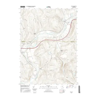 2016 Map of Afton, 2016 Print