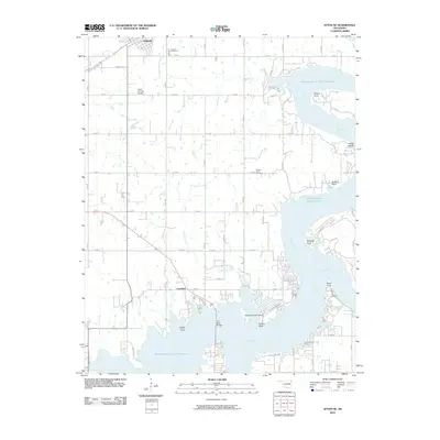 2010 Map of Afton NE, 2010 Print