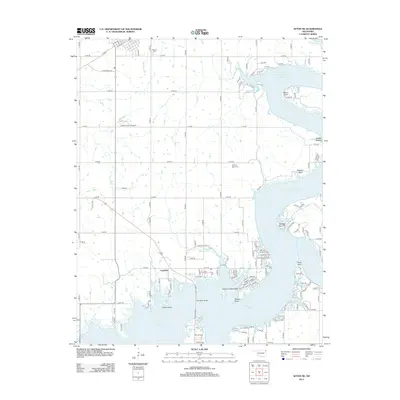 2012 Map of Afton NE, 2012 Print