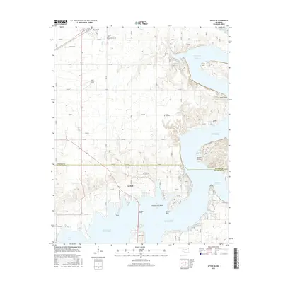 2016 Map of Afton NE, 2016 Print