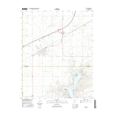 2016 Map of Afton, 2016 Print