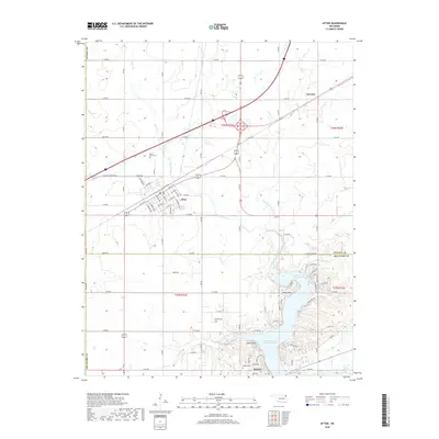 2018 Map of Afton, 2018 Print