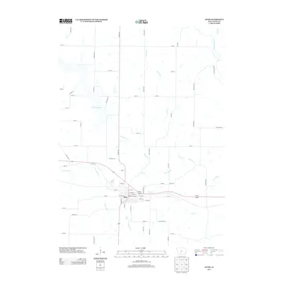 2013 Map of Afton, 2013 Print