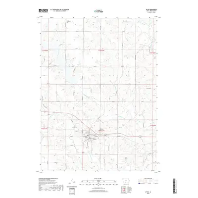 2018 Map of Afton, 2018 Print