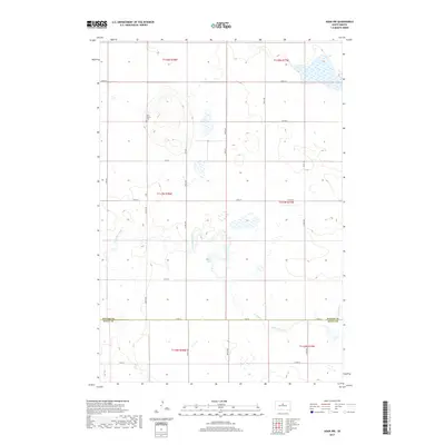 2017 Map of Agar NW, 2017 Print