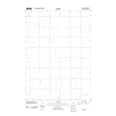 2012 Map of Agar SW, 2012 Print