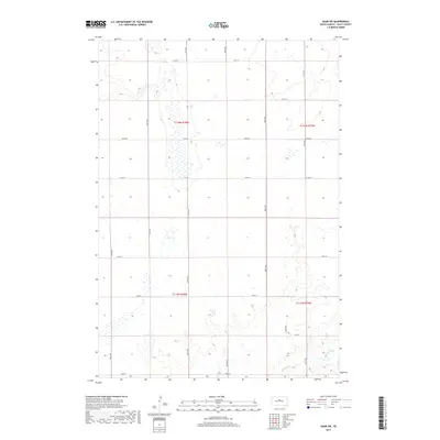 2017 Map of Agar SW, 2017 Print