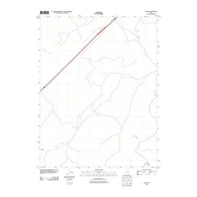 2011 Map of Agate, 2011 Print