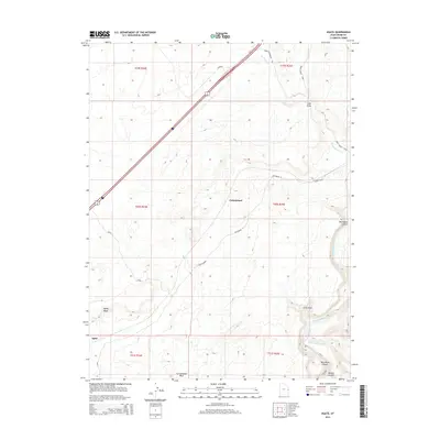 2014 Map of Agate, 2014 Print