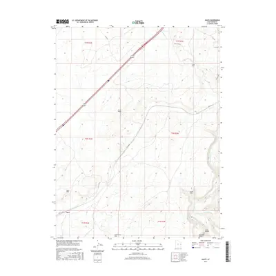 2017 Map of Agate, 2017 Print
