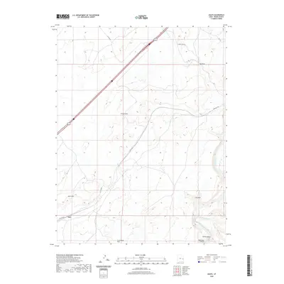 2020 Map of Agate, 2020 Print