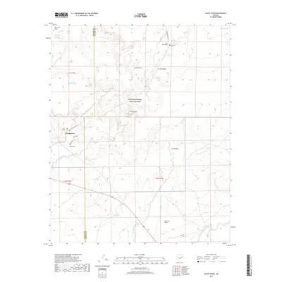 2018 Map of Agate House, 2018 Print