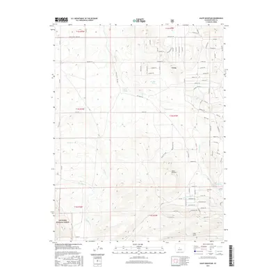 2016 Map of Agate Mountain, 2016 Print