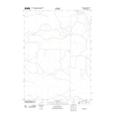 2011 Map of Agate NW, 2011 Print