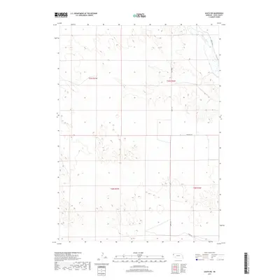2017 Map of Agate NW, 2017 Print