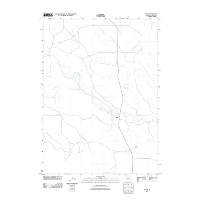 2011 Map of Agate, 2011 Print
