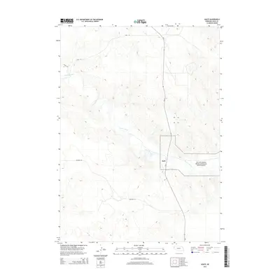 2014 Map of Agate, 2014 Print