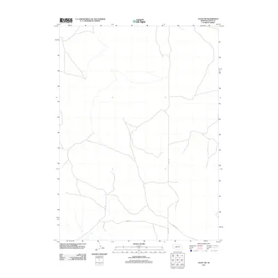 2011 Map of Agate SW, 2011 Print