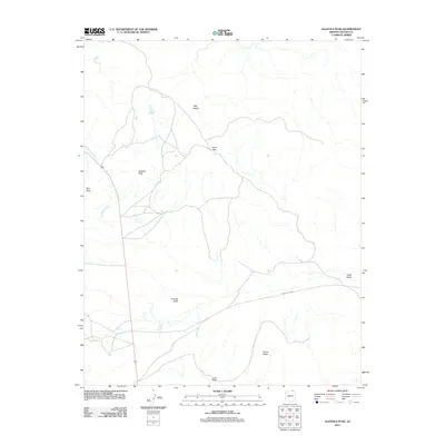2011 Map of Agathla Peak, 2011 Print