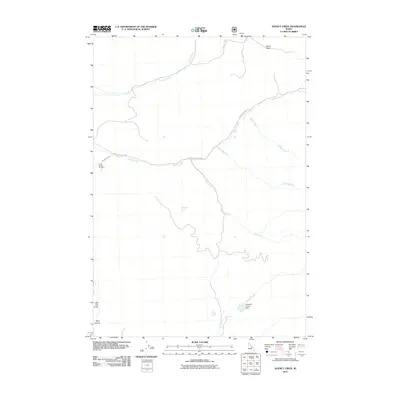 2011 Map of Agency Creek, 2011 Print