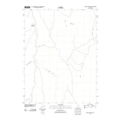 2011 Map of Agency Draw NW, 2011 Print