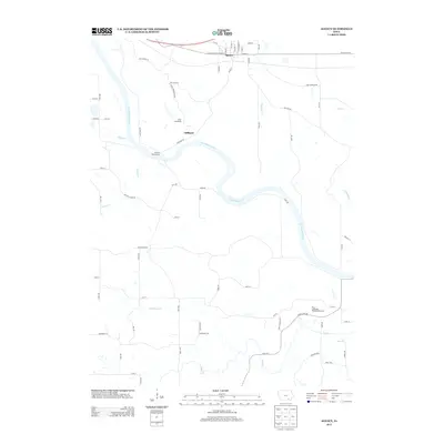2013 Map of Agency, 2013 Print
