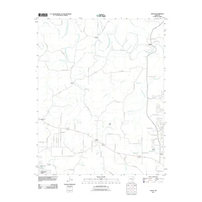 2011 Map of Agnos, 2011 Print