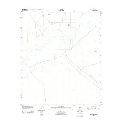 2011 Map of Agua Caliente, 2011 Print