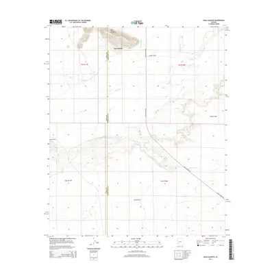 2014 Map of Agua Caliente, 2014 Print