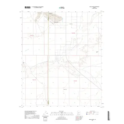2018 Map of Agua Caliente, 2018 Print
