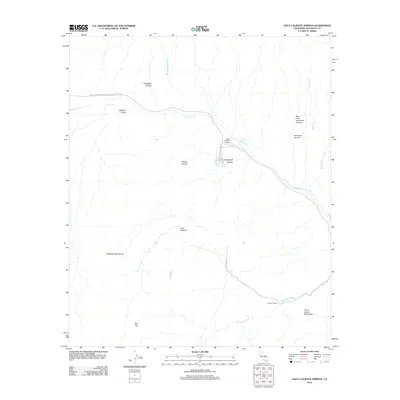 2012 Map of Agua Caliente Springs, 2012 Print