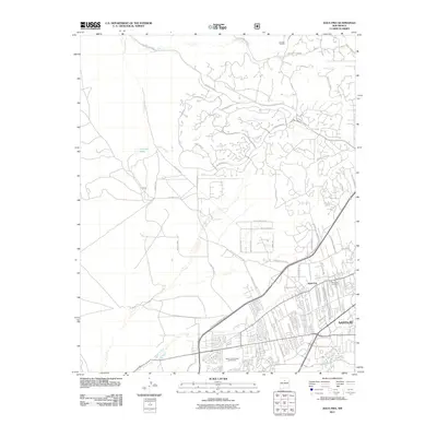 2011 Map of Agua Fria, 2011 Print