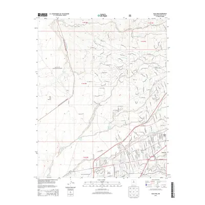 2013 Map of Agua Fria, 2013 Print