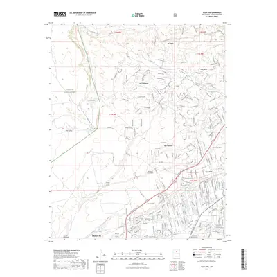 2023 Map of Agua Fria, 2023 Print