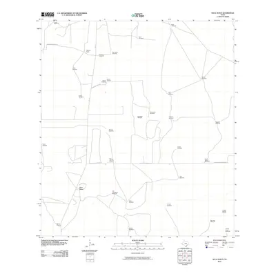 2010 Map of Agua Nueva, 2010 Print