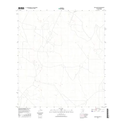 2016 Map of Agua Nueva NW, 2016 Print