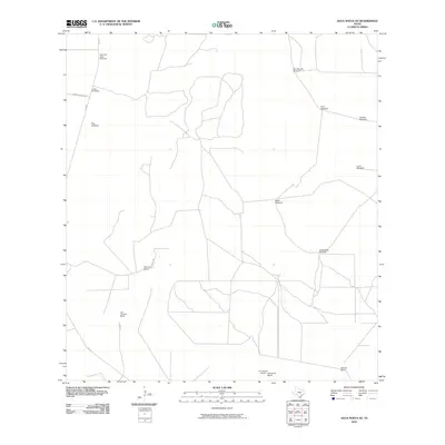 2010 Map of Agua Nueva SE, 2010 Print