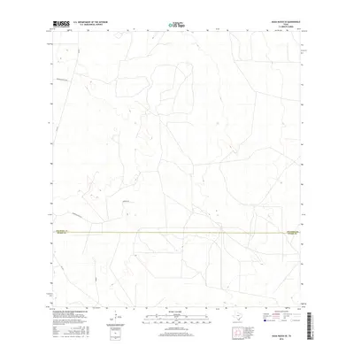 2016 Map of Agua Nueva SE, 2016 Print