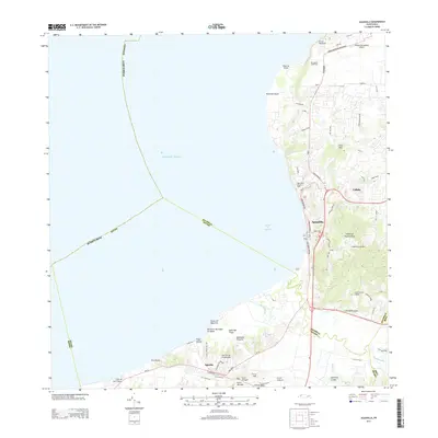 2013 Map of Aguadilla, 2013 Print
