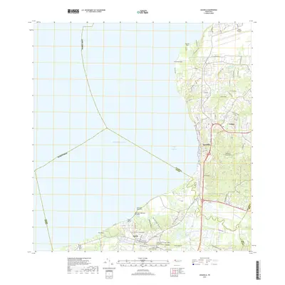 2018 Map of Aguadilla, 2018 Print