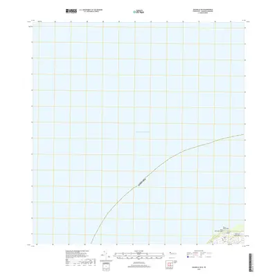 2018 Map of Aguadilla OE N, 2018 Print