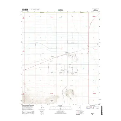 2014 Map of Aguila, 2014 Print