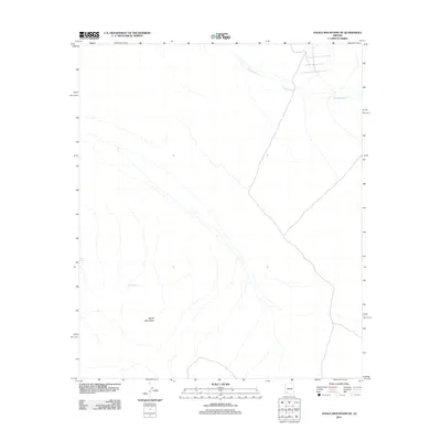 2011 Map of Aguila Mountains NE, 2011 Print